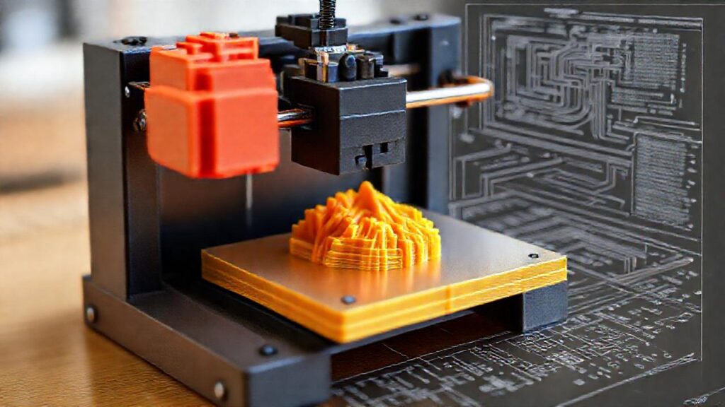 Modelo 3D se imprime con precisión