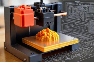 Modelo 3D se imprime con precisión