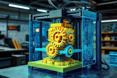 Impresora 3D crea diseños futuristas complejos