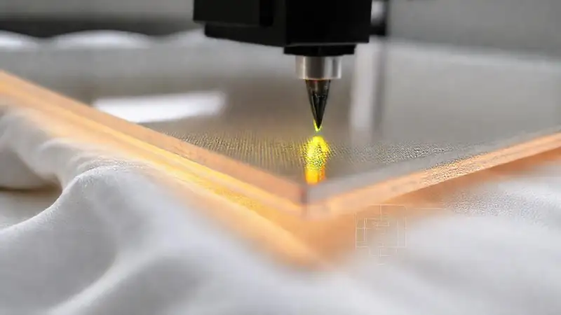 PETG brillante, textura, estudio limpio