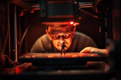 Un impresora 3D falla