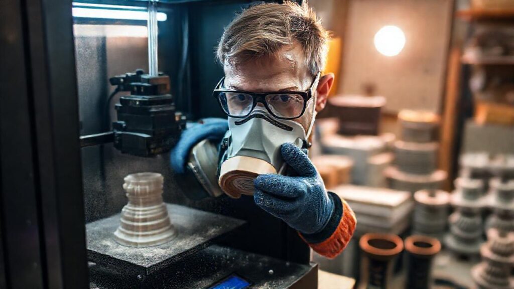 Impresión 3D requiere equipo de seguridad