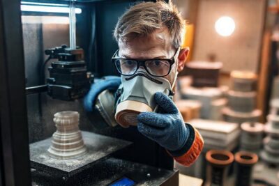 Impresión 3D requiere equipo de seguridad