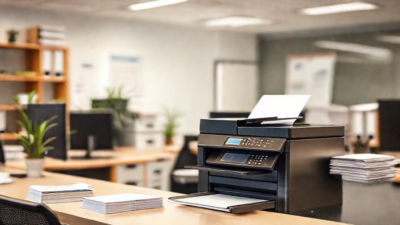 Un espacio de oficina moderno y eficaz