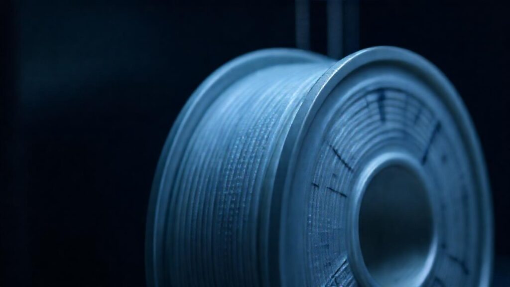 Impresora 3D muestra detalles técnicos brillantes