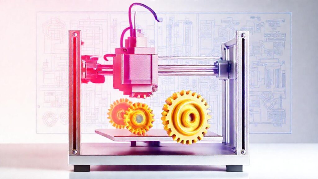 Impresión 3D de engranajes complejos y detallados