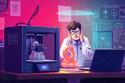 Impresión 3D fallida