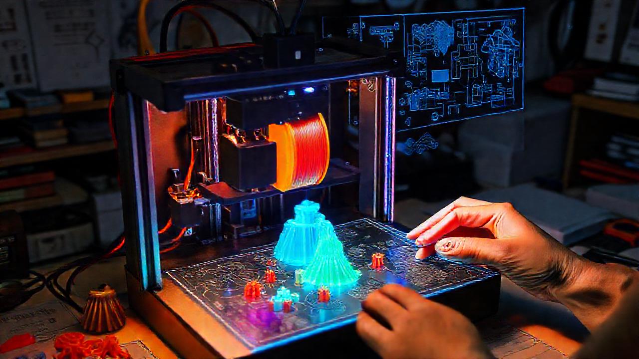 Impresión 3D crea diseños coloridos y detallados