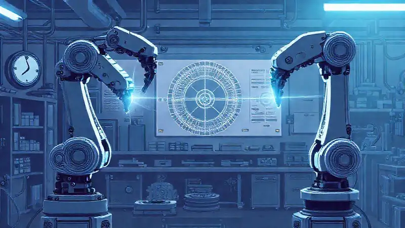 Robótica precisa en diseño técnico