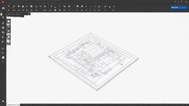 Modelo 3D profesional con vista isométrica