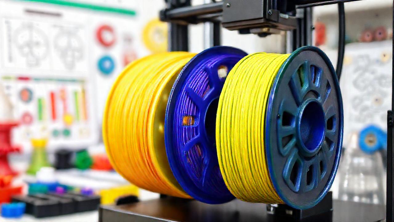 Filamento 3D: educación, ciencia y color