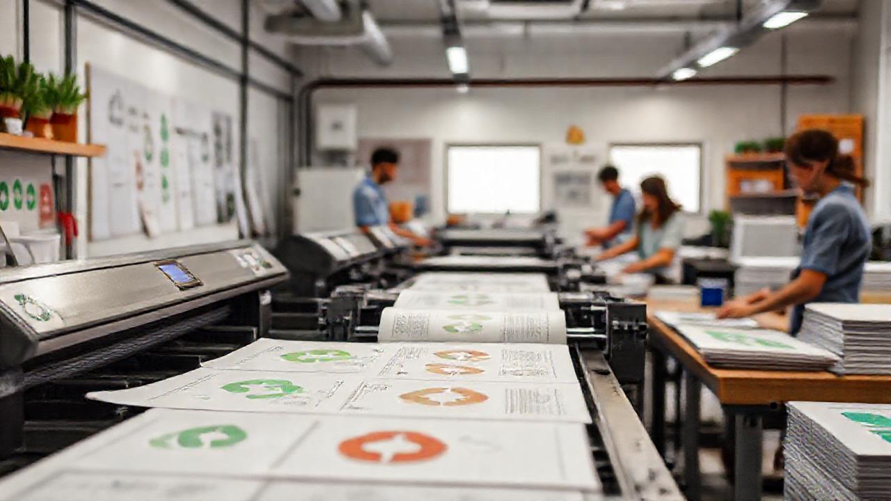 Impresión sostenible, diseño consciente y circular