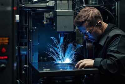 Máquina industrial falla con serios errores