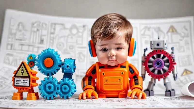 Juguetes robóticos 3D impresos requieren seguridad