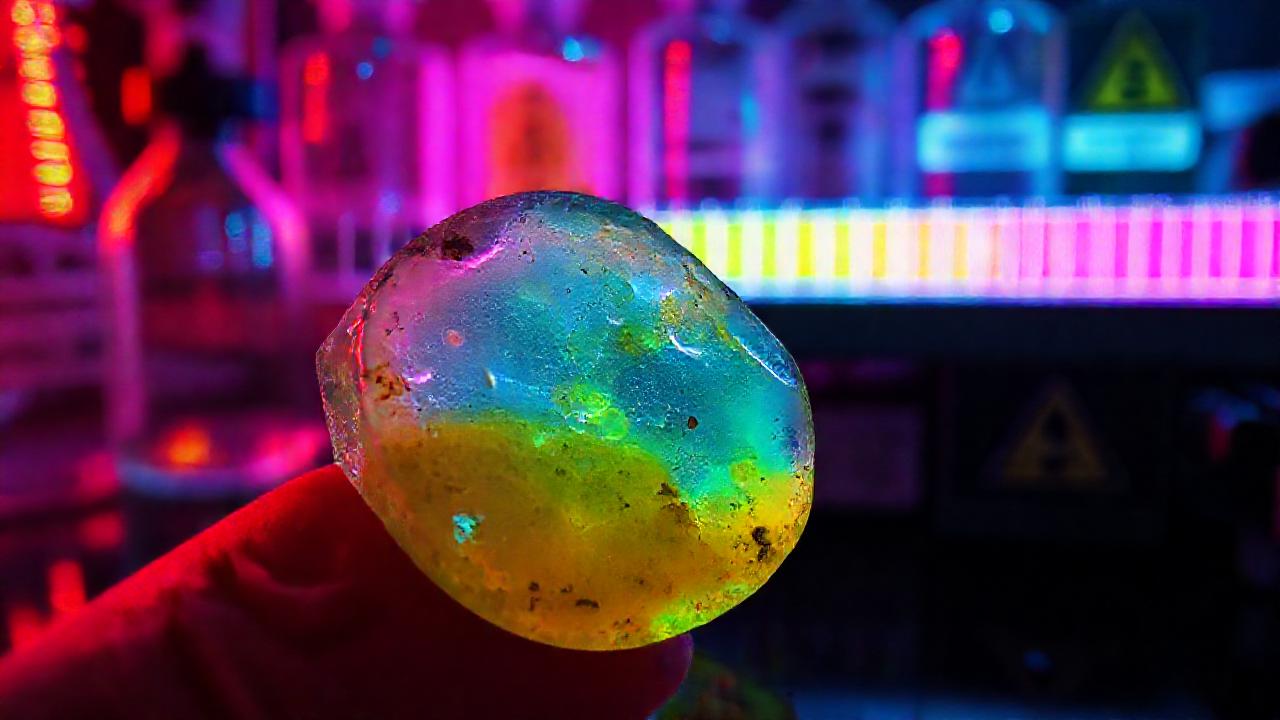 Resina dañada decae bajo luz UV