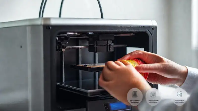 Impresora 3D crea diseños coloridos y modernos