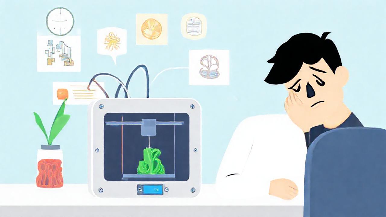 El impresora 3D resolvió un problema frustrante