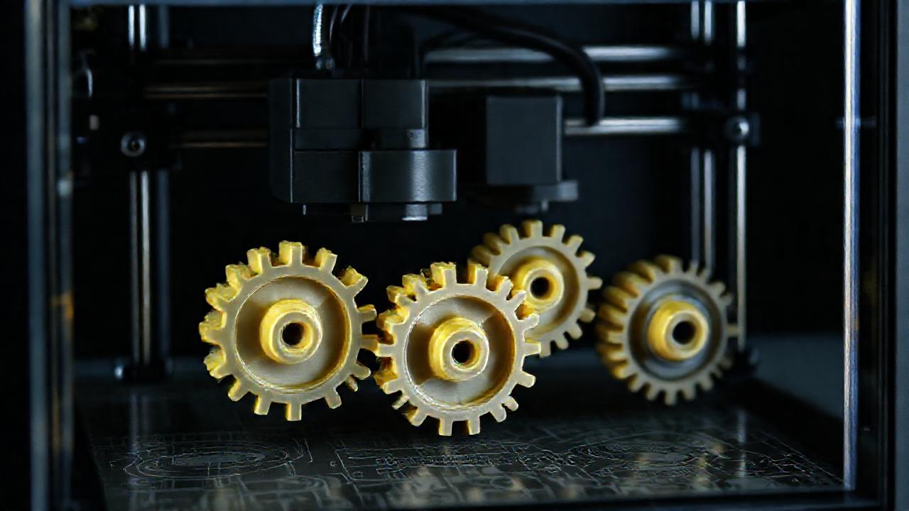 Impresión 3D de engranajes precisos
