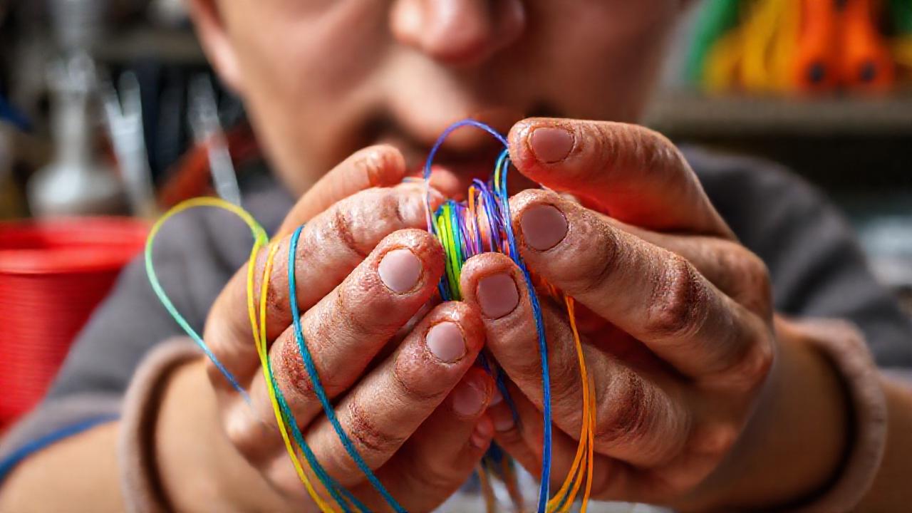 Artistas crean arte plástico reciclado con habilidad